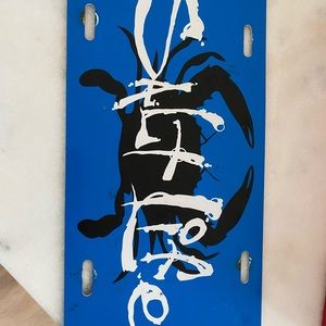 Salt life car tag